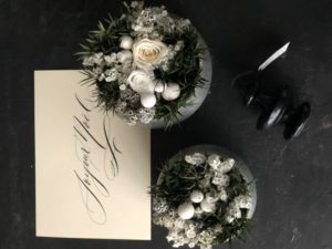 フラワーアレンジメント プリザーブドフラワー クリスマスアレンジメント 岐阜花屋