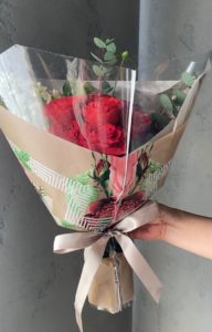 岐阜市花屋　グリーンヴェール　母の日　薔薇　パリ