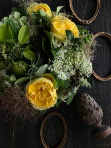岐阜市花屋　グリーンヴェイル　フラワーレッスン　フラワーアレンジメント　リース　薔薇